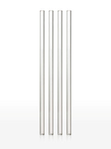 12 glass straws + 1 brush + pouch