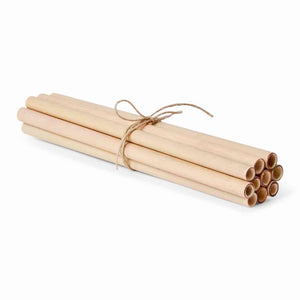 pailles en bambou large smoothie mojito